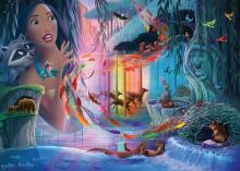 Ravensburger puzle 1000 gabali: Disneja Pocahontas pils