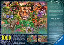 Ravensburger puzle 1000 gabali: Džungļu tīģeris