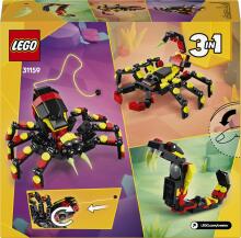 LEGO Creator Mežonīgie dzīvnieki: Pārsteidzošs zirneklis