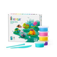 HEY CLAY Моделирующая глина 15 шт: Экзотические животные