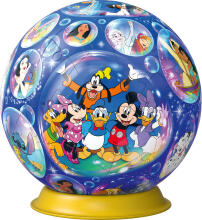 Ravensburger 3D puzle bumba 72 gabali Disney varoņi