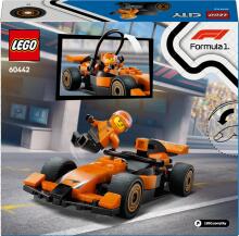 LEGO City F1 braucējs ar McLaren sacīkšu automašīnu