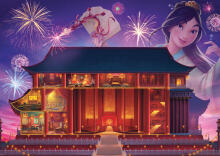 Ravensburger puzle 1000 gab Mulan pils