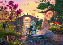Ravensburger puzle 1000 gabali: Burvīgās zemes