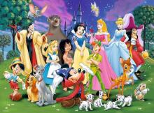 Ravensburger puzle 200 gabali Disney iecienītākie