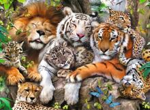 Ravensburger Puzzle 200 pc Big Cat Nap