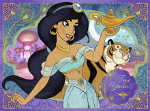 Ravensburger puzle 100 gab. Disney princeses Džasmine