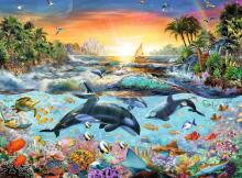 Ravensburger puzle 200 gab. Orca paradīze