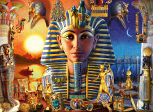 Ravensburger puzle 300 gab. Senā Ēģipte
