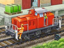 Ravensburger kubs puzle 12 gab. Mīļākie transportlīdzekļi