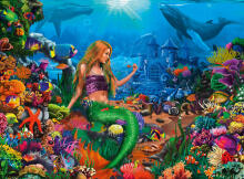 Ravensburger puzle 200 gab. Sirēna