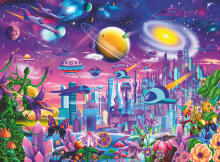 Ravensburger Puzzle 200 pc The Cosmic City