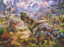 Ravensburger puzle 300 gab. Dinosaurus