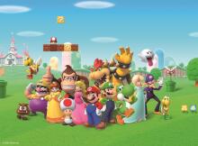 Ravensburger puzle 200 gab. Super Mario