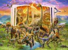 Ravensburger puzle 300 gab. Dinosauri
