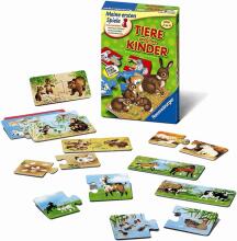 Ravensburger dzīvnieki un viņu bērni spēle