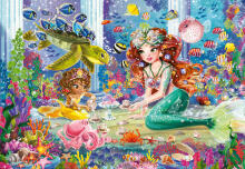 Ravensburger puzle 2x24 gabali jūras meitenes