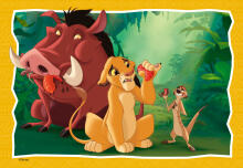 Ravensburger Puzzle 2x24 Pieces: Family of the Lion King