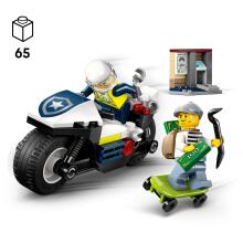 LEGO City Policijas Motocikla Aizturēšana