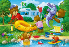 Ravensburger puzle 2x24 gab. Lāču brīvdienas