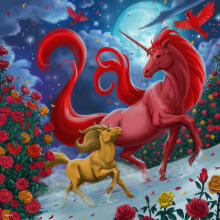 Ravensburger puzle 3x49 gabali Mythical Grandeur