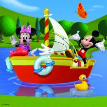 Ravensburger puzle 3x49 gabali Mickey Mouse Clubhouse