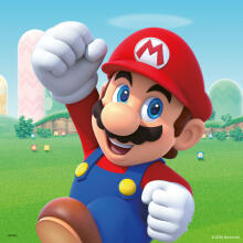 Ravensburger puzle 3x49 gabali Super Mario