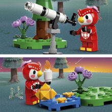 LEGO Animal Crossing Наблюдение за звездами с Селестой