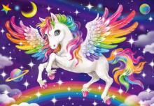 Ravensburger puzle 2x24 gabali Vienradzis un Pegass