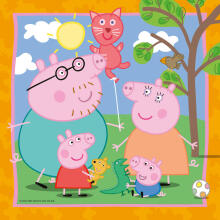 Ravensburger puzle 3x49 gabali Peppa Pig
