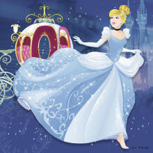 Ravensburger puzle 3x49 gabali Disney princeses piedzīvojums