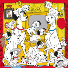 Ravensburger puzle 3x49 gabali Disney varoņi