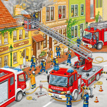 Пазл Ravensburger 3x49 шт. Пожарная команда