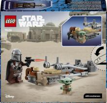 LEGO Star Wars The Mandalorian un Grogu ātrumvelosipēds
