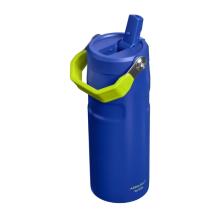 Thermos bottle with straw The IceFlow Bottle Flip Straw 2.0 0.47L dark blue