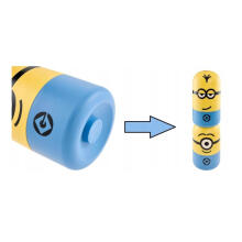 Uzglabāšnas kaste Bob 6L &amp;quot;Minions&amp;quot; &Oslash;20x25,5cm dzeltena/zila