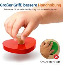 SYHLN Montessori Toy Wooden Art.294586 Montessori koka puzle-dēlis
