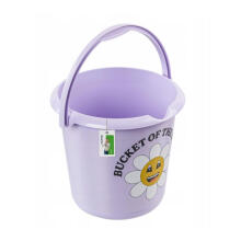 Bucket 10L Ilvie &amp;quot;Happy Flower&amp;quot; &Oslash;30x28cm purple