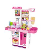 WOOPIE Кухня MY LITTLE CHEF Сенсорная панель с звуком и циркуляцией воды Розовая