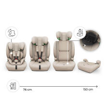 KINDERKRAFT Bērnu sēdeklis COMFORT UP 2 PLUS i-Size bežs