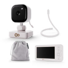 KINDERKRAFT baby monitor NITEEYE TRAVEL, White, KENITR00WHT0000