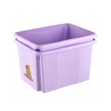 Box with lid 30L Karolina &ldquo;Capybara&rdquo; 45x35x27cm soft purple