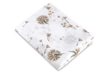 Swaddling blanket / Diaper - 0336 - MUSLIN - size 120x120 - DANDELION - BEIGE