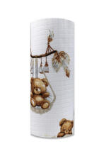 Autiņš - 31326 - TETRA PRINT - EGA - LĀČI GROZĀ - BALTS - izmērs 70x80 cm