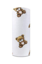 Diaper - 1715 - TETRA PRINT - EGA - SOLO BEAR - size 70x80 cm