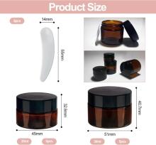 Brown Glass Ointment Jars Сream Art.294989  стеклянные баночки для мазей, 20 мл/30 мл, для крема,1 шт