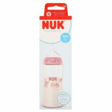NUK 216343 pudele 300ml + knupis +3m FC KOALA