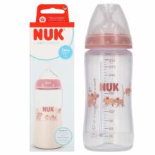 NUK 216343 pudele 300ml + knupis +3m FC KOALA