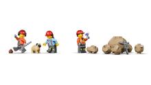 LEGO City Atkritumu Kravas Auto un Frontālā Iekrāvēja