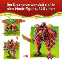 Lego Ninjago Wyldfyre's Art.71868 Transformējošais Pūķa Mehs